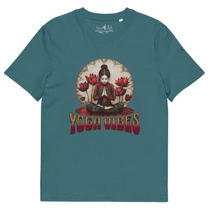 Unisex - Bio - Baumwoll - T-Shirt Spirituelles Retro Shirt - YogaStylz