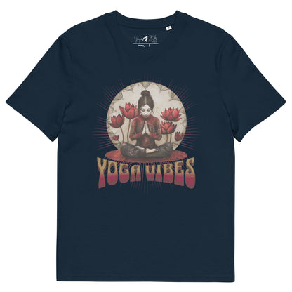 Unisex - Bio - Baumwoll - T-Shirt Spirituelles Retro Shirt - YogaStylz