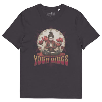 Unisex - Bio - Baumwoll - T-Shirt Spirituelles Retro Shirt - YogaStylz