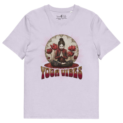 Unisex - Bio - Baumwoll - T-Shirt Spirituelles Retro Shirt - YogaStylz