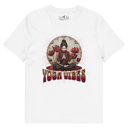 Unisex - Bio - Baumwoll - T-Shirt Spirituelles Retro Shirt - YogaStylz