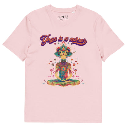 Unisex - Bio - Baumwoll - T-Shirt Yoga is a Mirror - YogaStylz