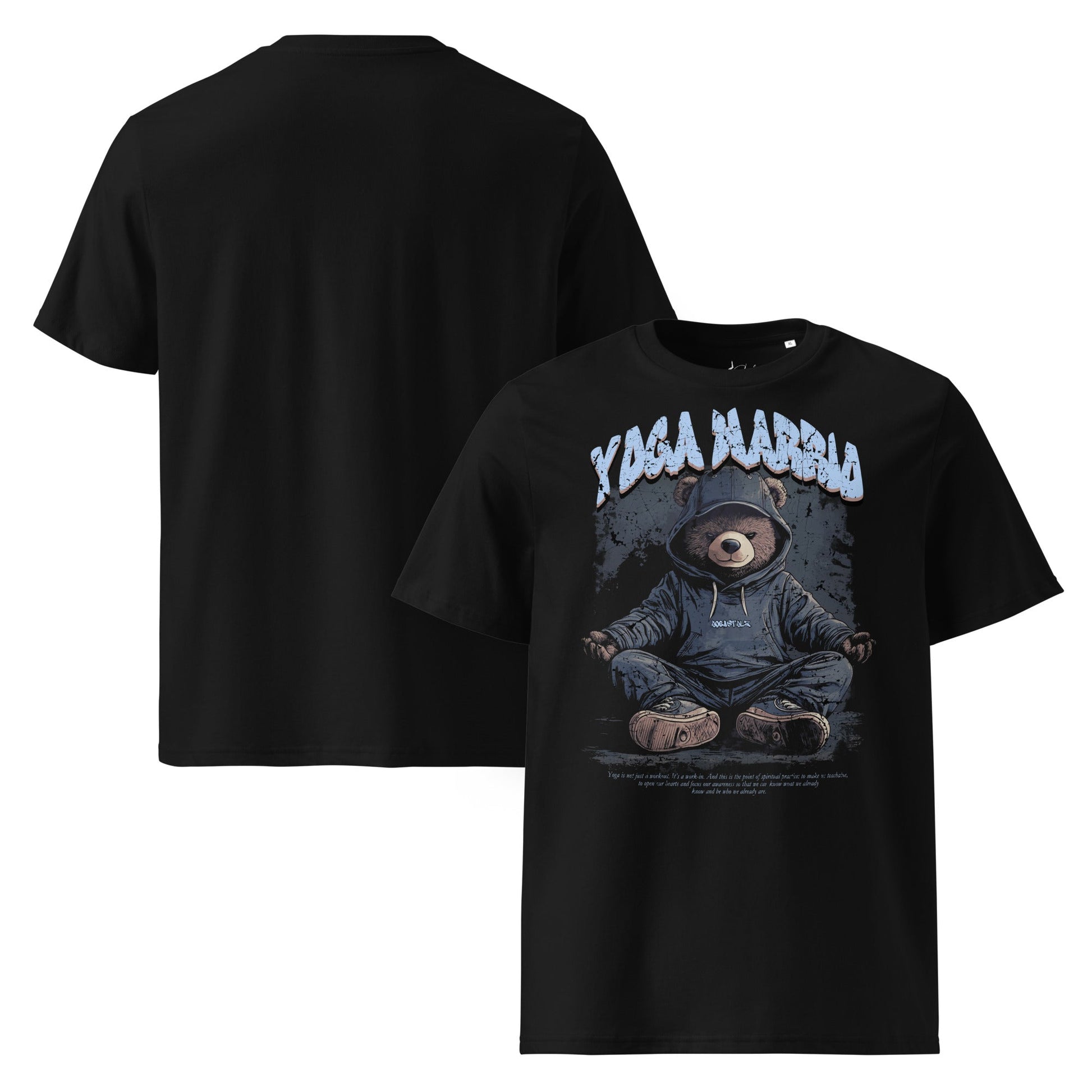 Unisex - Bio - Baumwoll - T-Shirt "Yoga Warrio" - YogaStylz