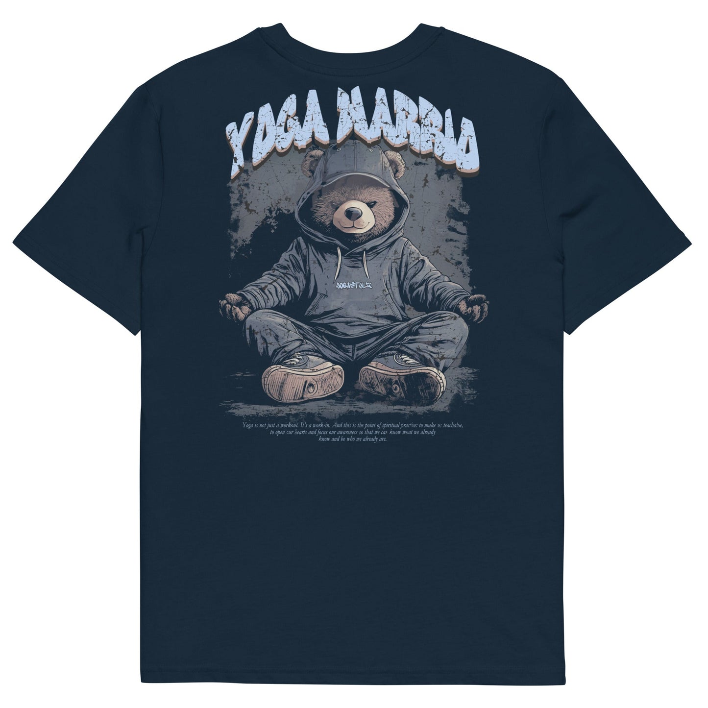 Unisex - Bio - Baumwoll - T-Shirt Yoga Warrio Streetwear - YogaStylz