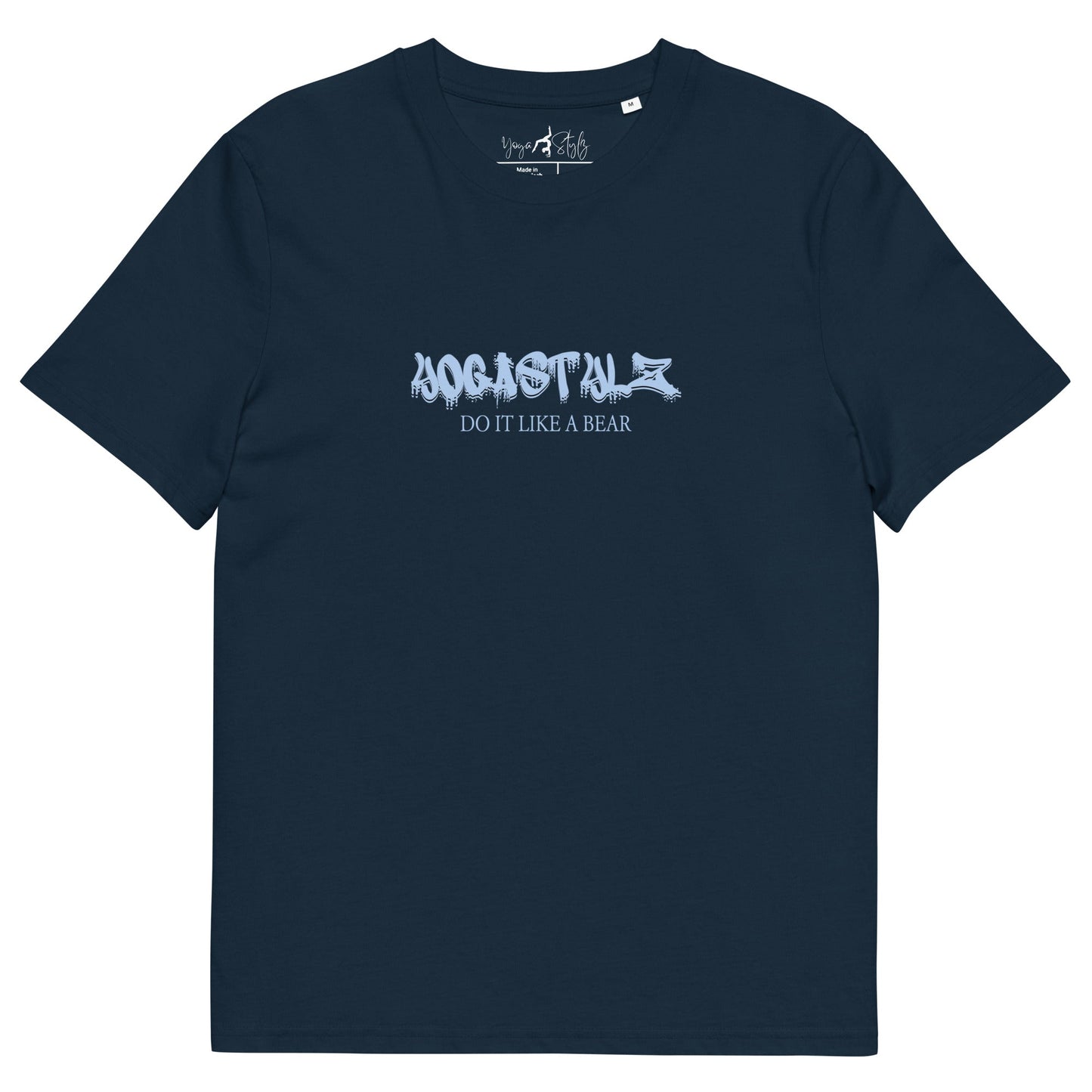 Unisex - Bio - Baumwoll - T-Shirt Yoga Warrio Streetwear - YogaStylz