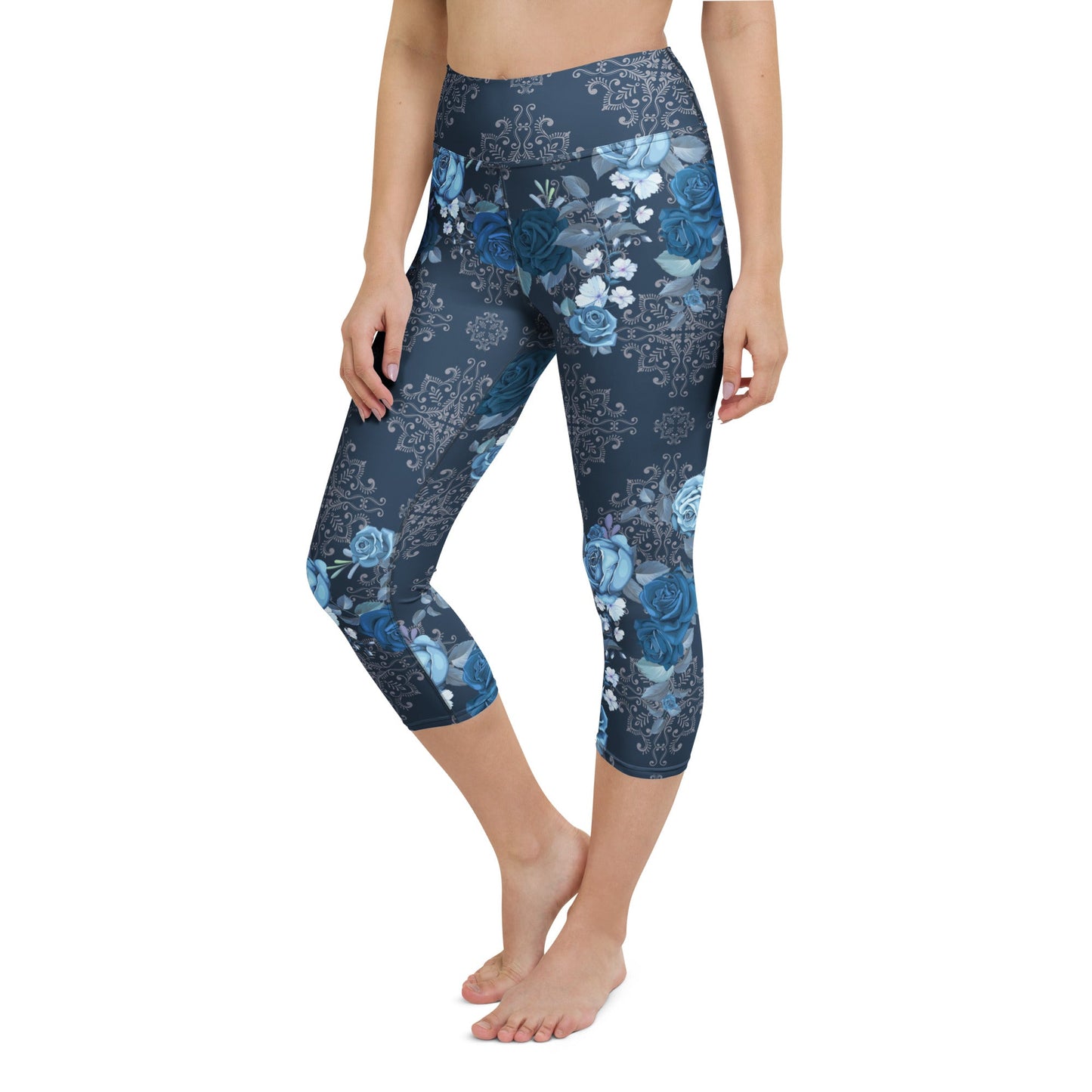 Yoga - Capri - Leggings Boho Blumen - YogaStylz