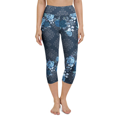 Yoga - Capri - Leggings Boho Blumen - YogaStylz