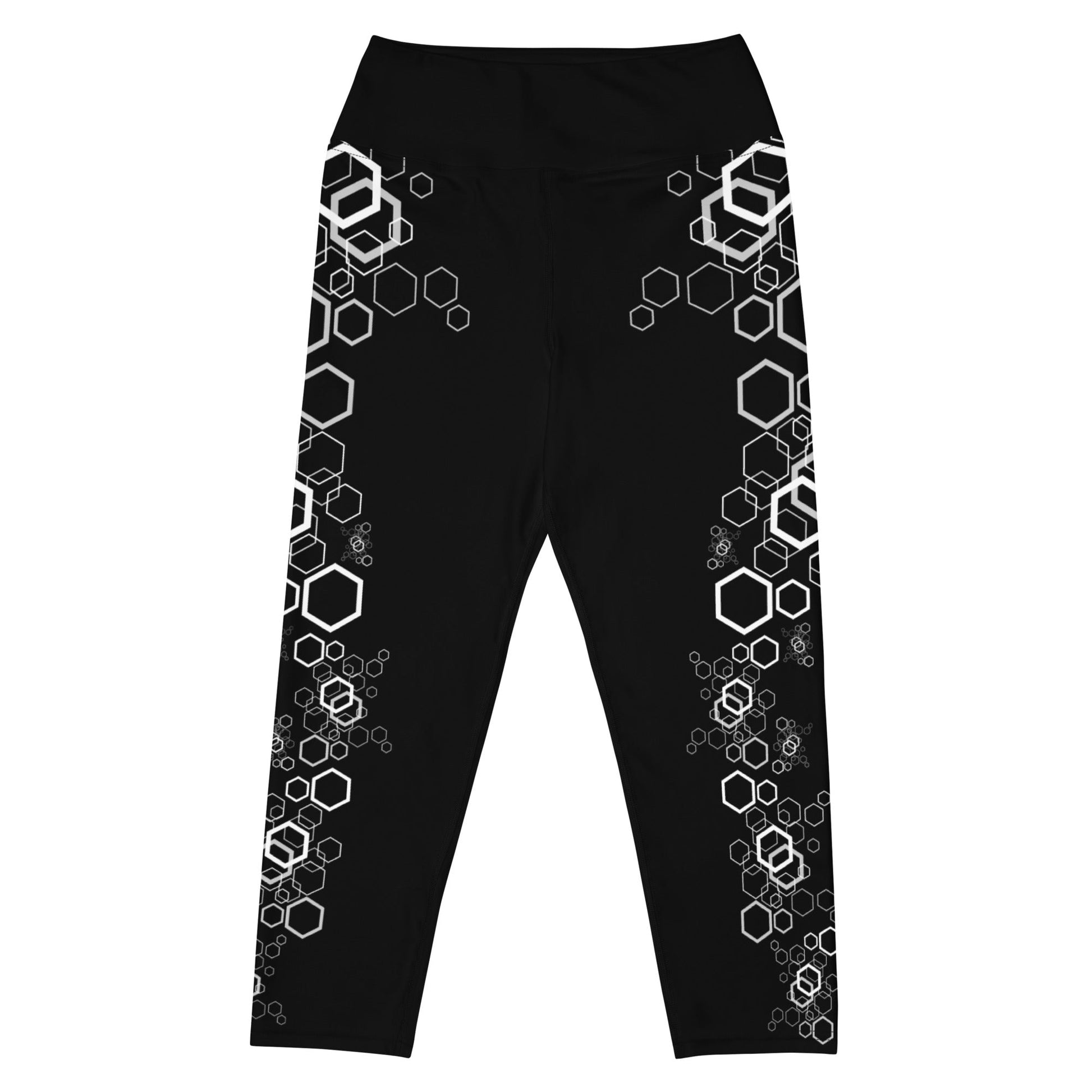 Yoga - Capri - Leggings im geometrischen Muster - YogaStylz