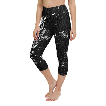 Yoga - Capri - Leggings im Wikinger Design - YogaStylz
