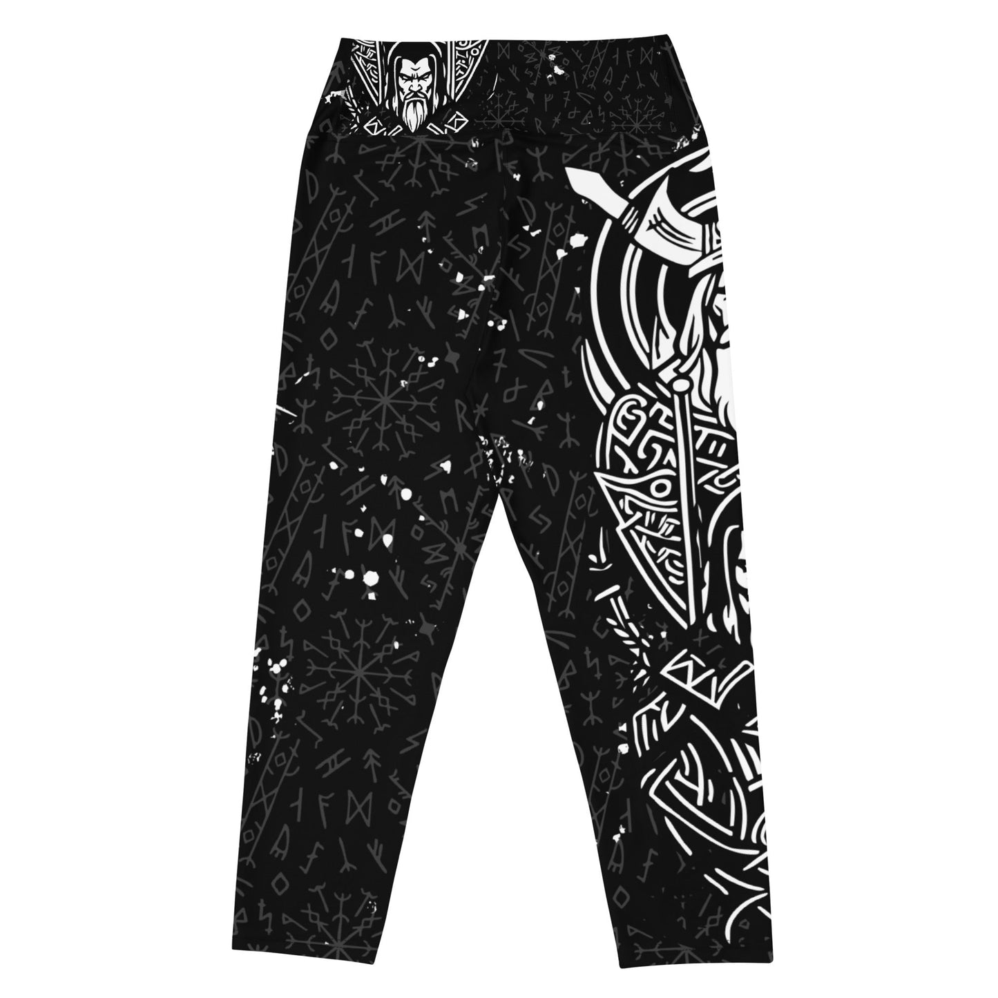Yoga - Capri - Leggings im Wikinger Design - YogaStylz