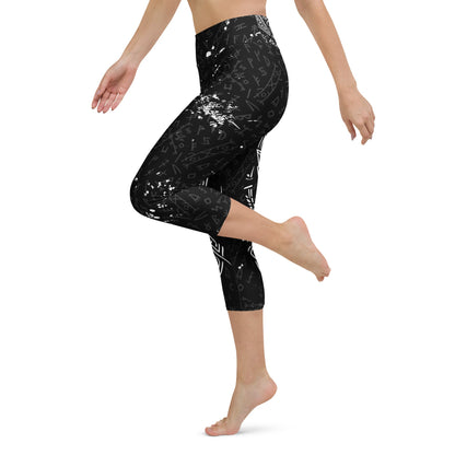 Yoga - Capri - Leggings im Wikinger Design - YogaStylz