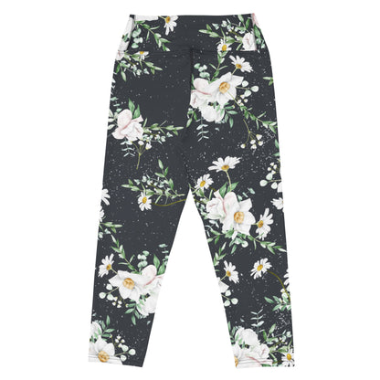 Yoga - Capri - Leggings mit Floralem Muster - YogaStylz