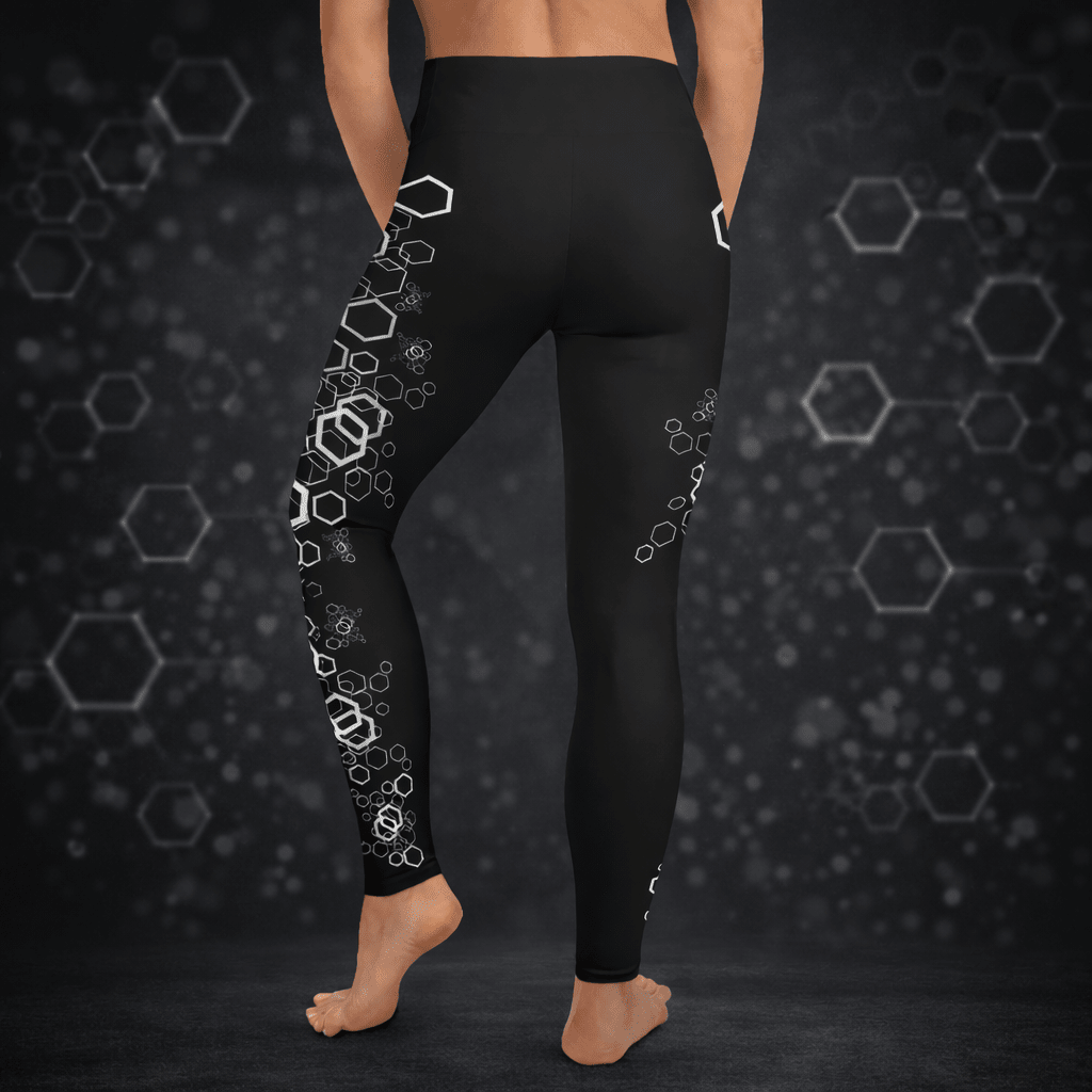 Yoga - Leggings im geometrischen Muster - YogaStylz
