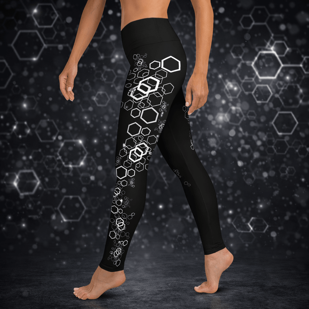 Yoga - Leggings im geometrischen Muster - YogaStylz
