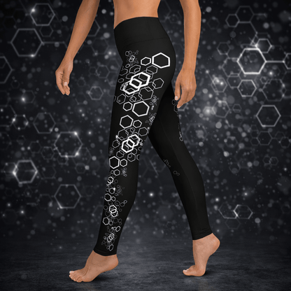 Yoga - Leggings im geometrischen Muster - YogaStylz