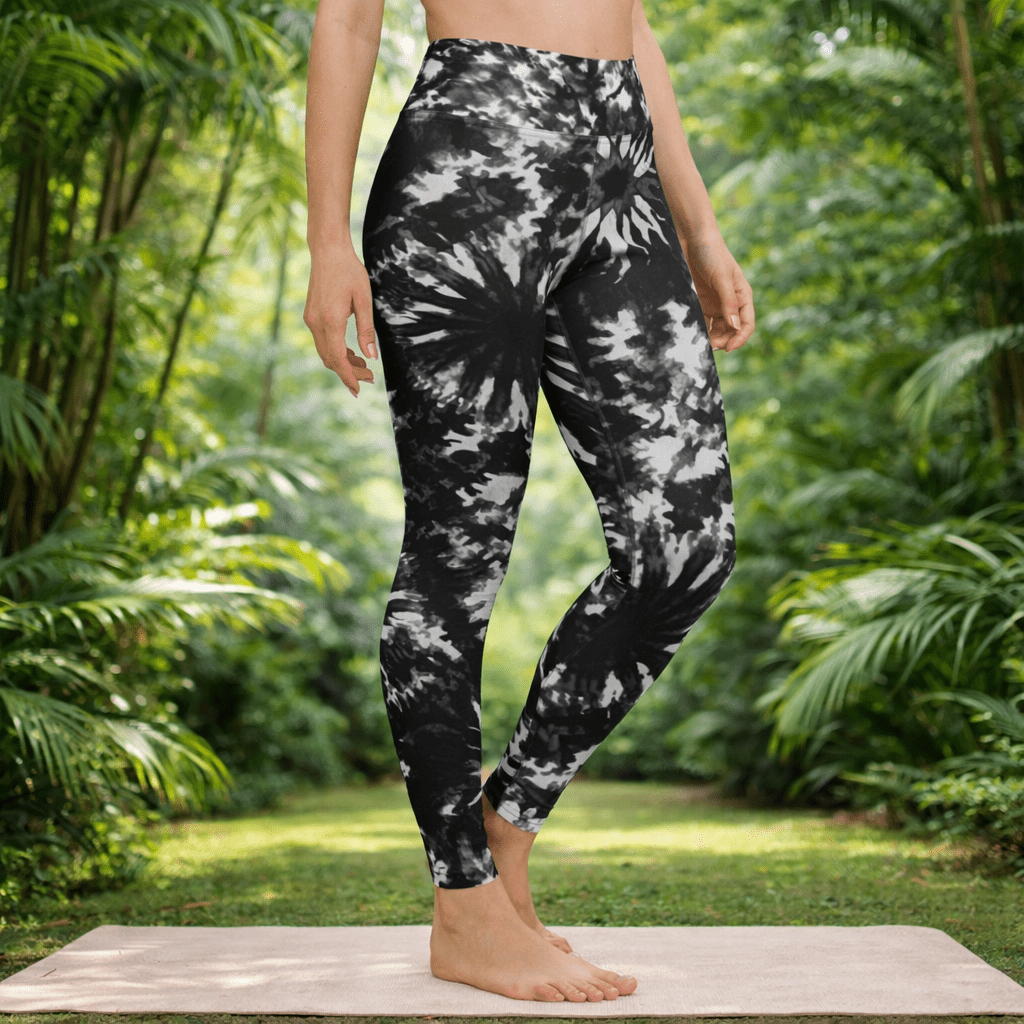 Yoga - Leggings im Tie - Dye Design - YogaStylz