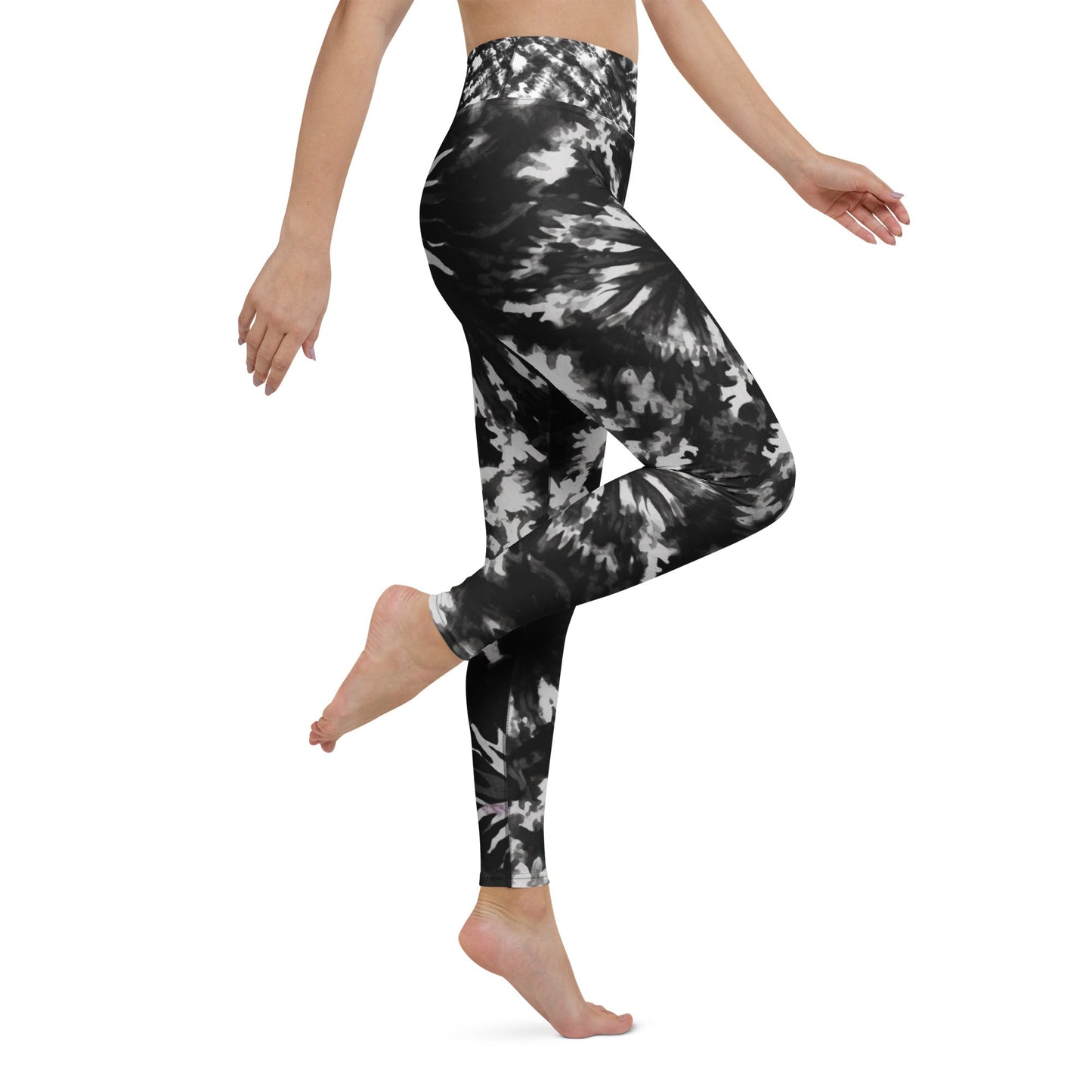 Yoga - Leggings im Tie - Dye Design - YogaStylz