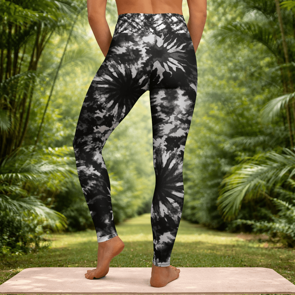 Yoga - Leggings im Tie - Dye Design - YogaStylz