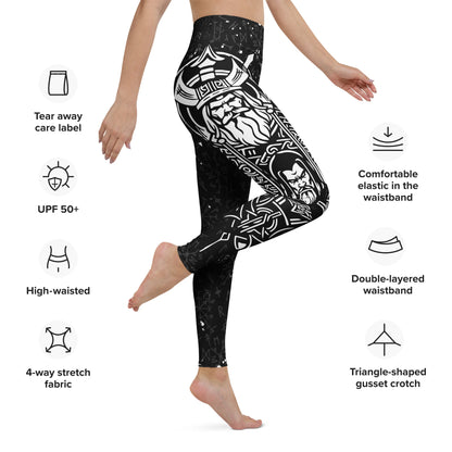 Yoga - Leggings im Wikinger Design - YogaStylz