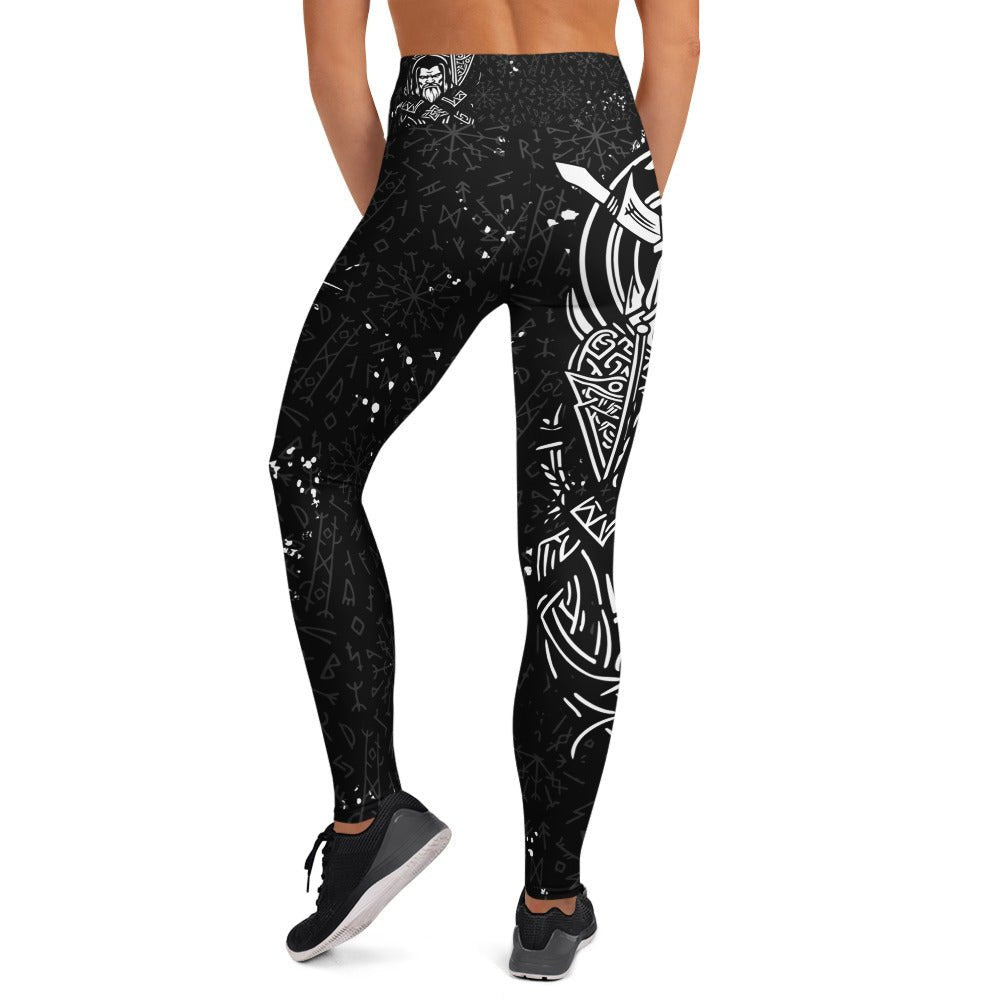 Yoga - Leggings im Wikinger Design - YogaStylz