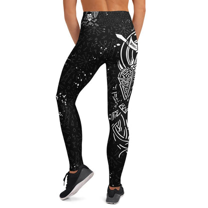 Yoga - Leggings im Wikinger Design - YogaStylz