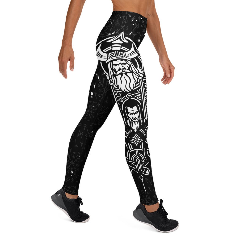 Yoga - Leggings im Wikinger Design - YogaStylz