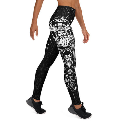 Yoga - Leggings im Wikinger Design - YogaStylz