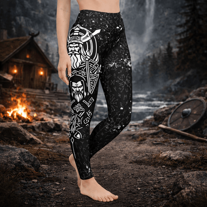 Yoga - Leggings im Wikinger Design - YogaStylz