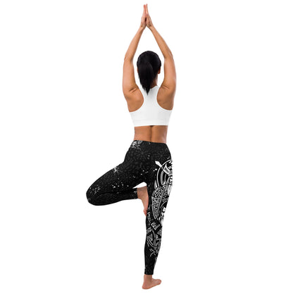 Yoga - Leggings im Wikinger Design - YogaStylz