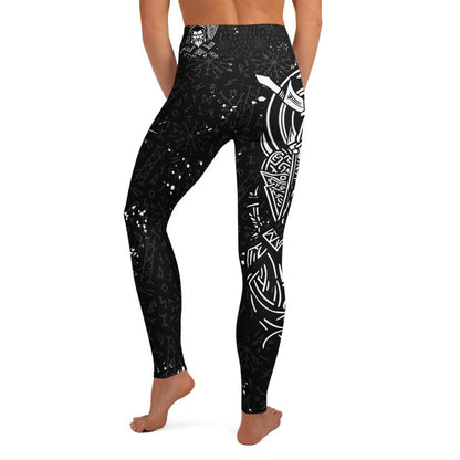 Yoga - Leggings im Wikinger Design - YogaStylz