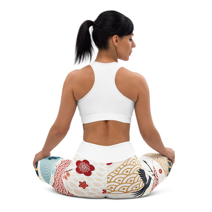 Yoga - Leggings mit abstraktem Muster - YogaStylz