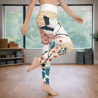 Yoga - Leggings mit abstraktem Muster - YogaStylz
