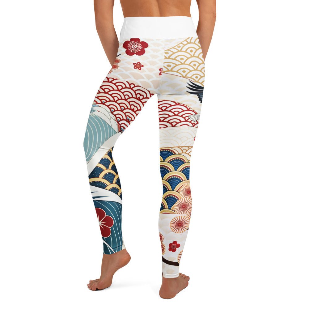 Yoga - Leggings mit abstraktem Muster - YogaStylz