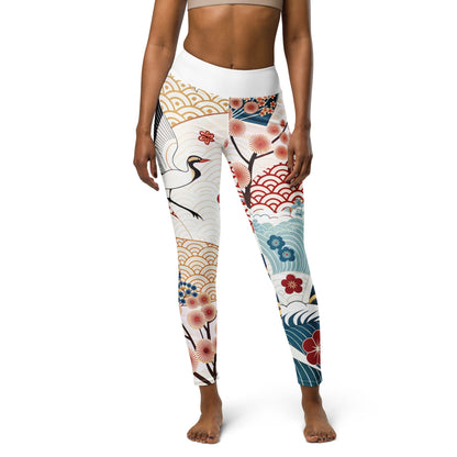 Yoga - Leggings mit abstraktem Muster - YogaStylz
