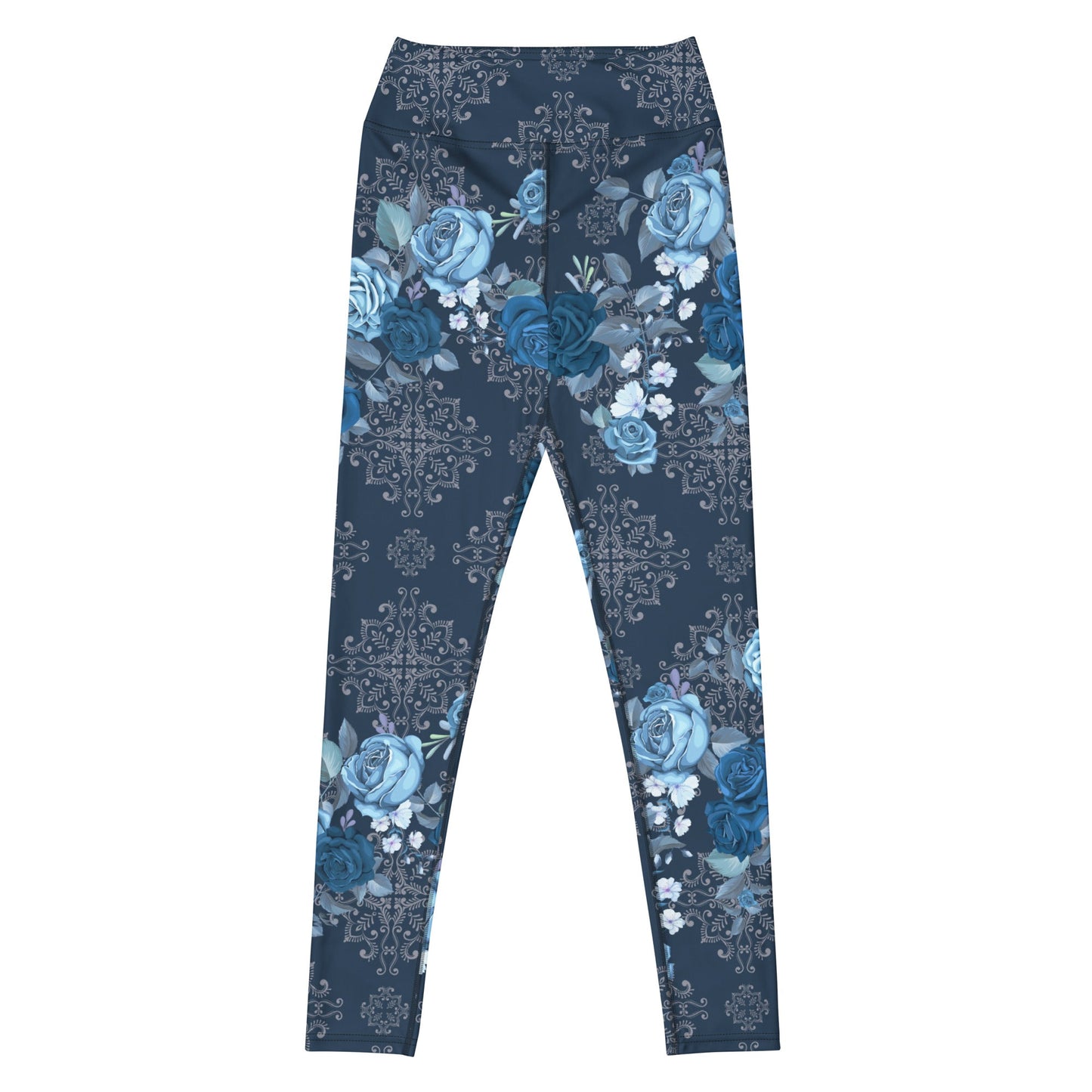 Yoga - Leggings mit Blumenmuster - YogaStylz