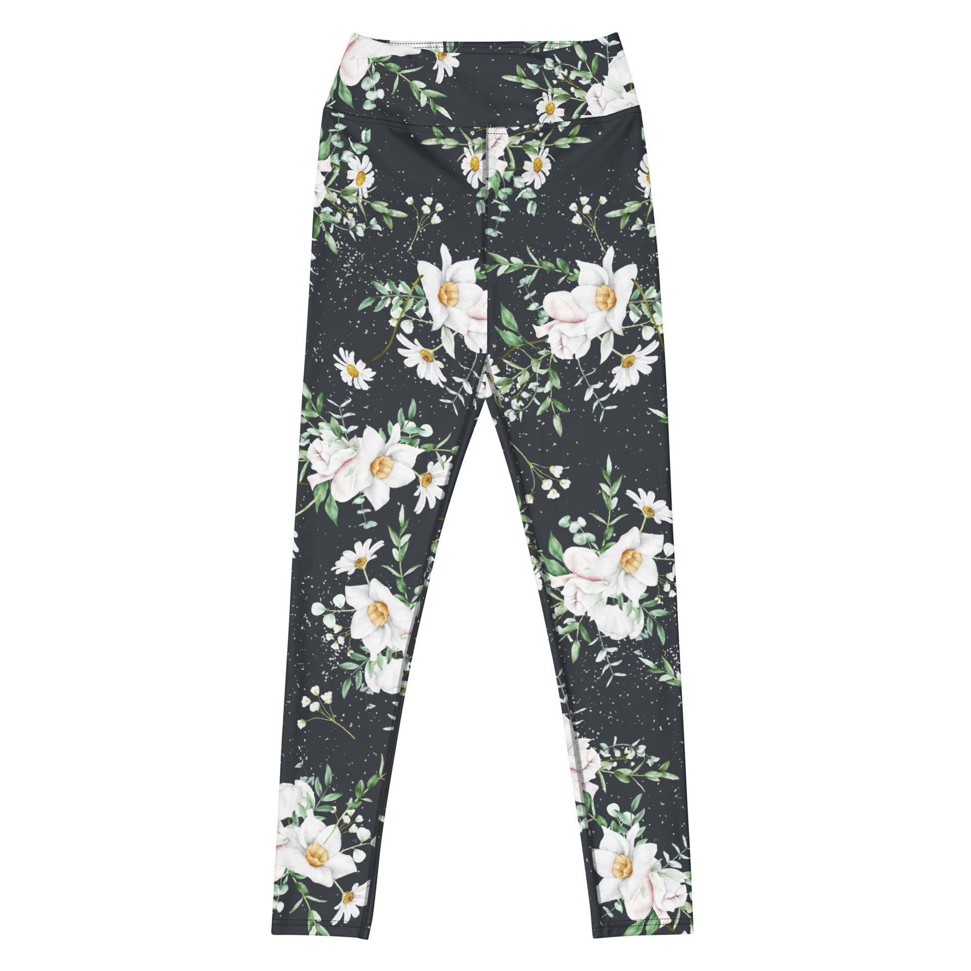 Yoga - Leggings mit floralem Muster - YogaStylz