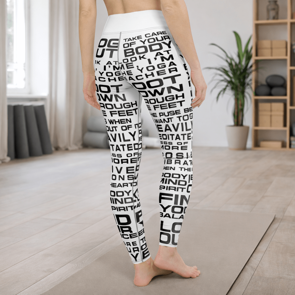 Yoga - Leggings mit inspirierenden Affirmationen - YogaStylz