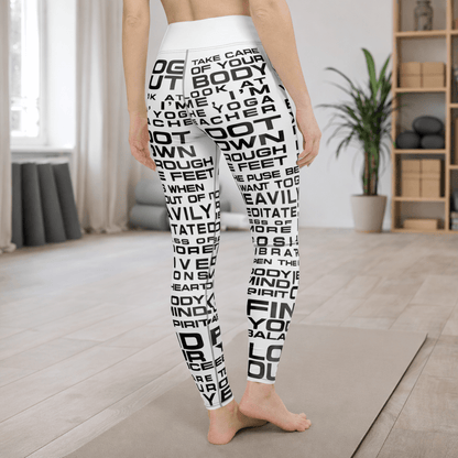 Yoga - Leggings mit inspirierenden Affirmationen - YogaStylz