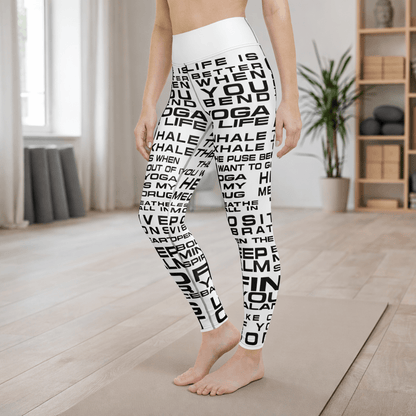 Yoga - Leggings mit inspirierenden Affirmationen - YogaStylz