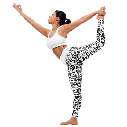 Yoga - Leggings mit inspirierenden Affirmationen - YogaStylz