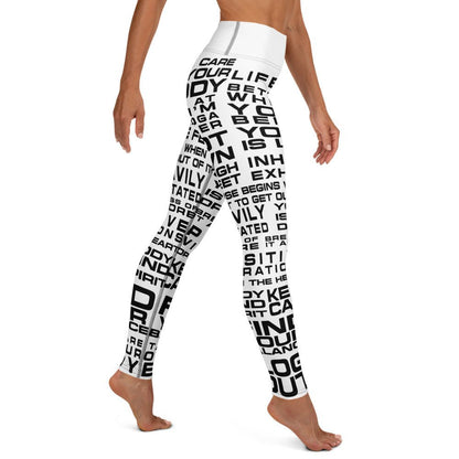 Yoga - Leggings mit inspirierenden Affirmationen - YogaStylz
