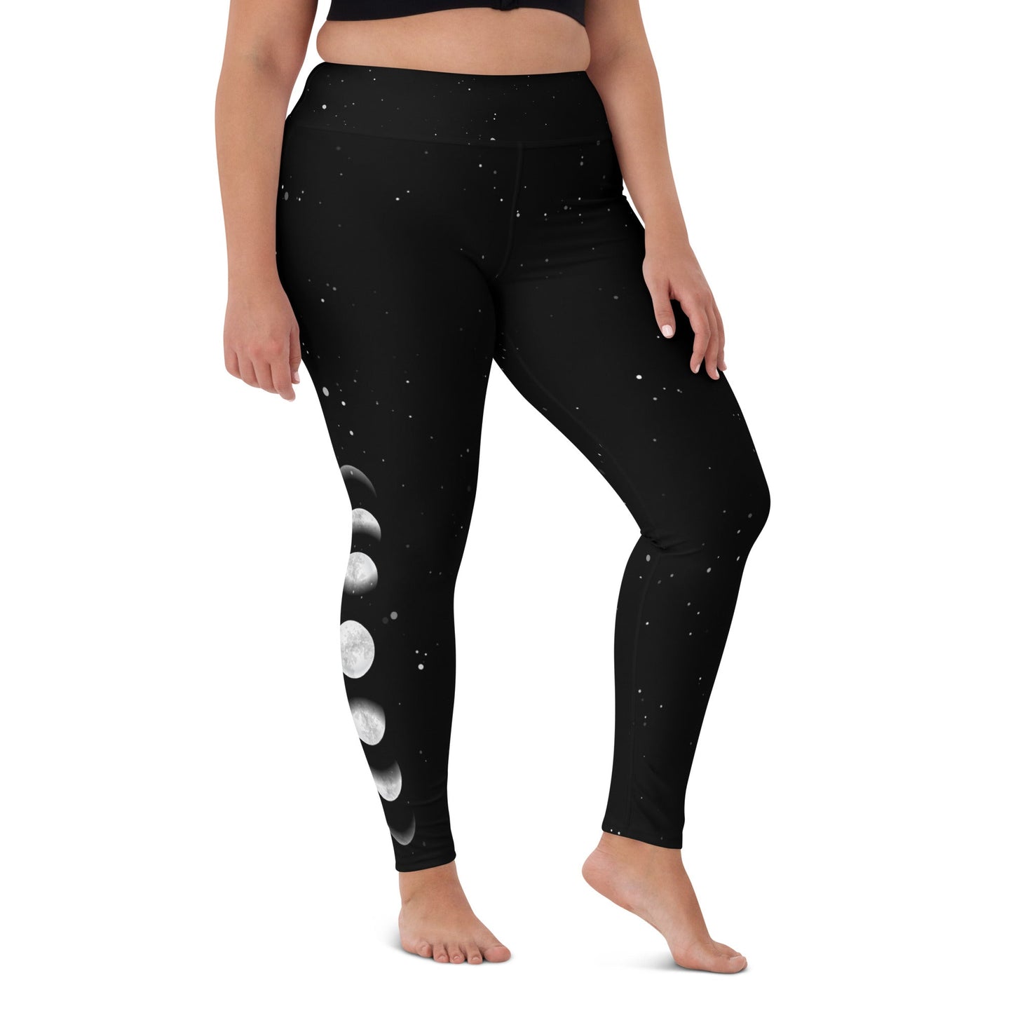 Yoga - Leggings mit Mondphasen an den Seiten - YogaStylz