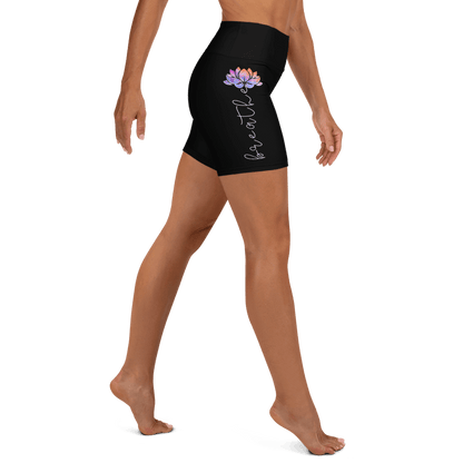 Yoga - Shorts im Breathe - Lotus - Design - YogaStylz