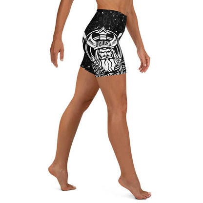 Yoga - Shorts im Wikinger - Design - YogaStylz