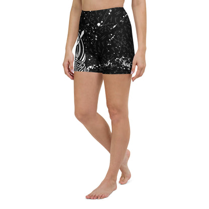 Yoga - Shorts im Wikinger - Design - YogaStylz