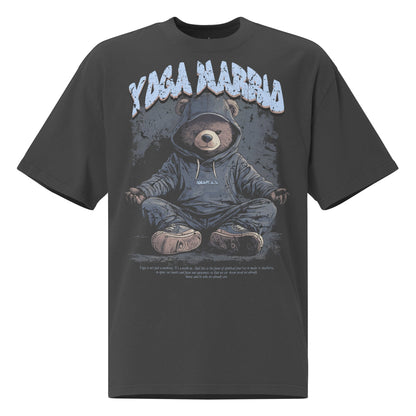 Yoga Warrio – Oversized T-Shirt im verwaschenen Look - YogaStylz