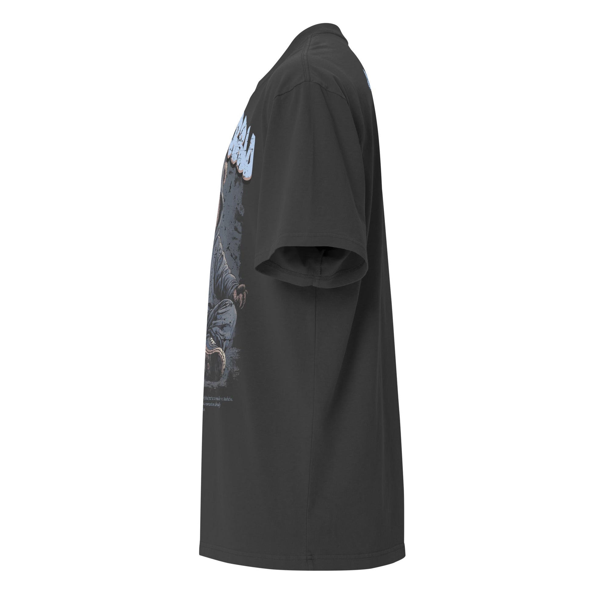 Yoga Warrio – Oversized T-Shirt im verwaschenen Look - YogaStylz