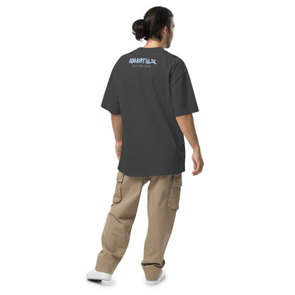 Yoga Warrio – Oversized T-Shirt im verwaschenen Look - YogaStylz