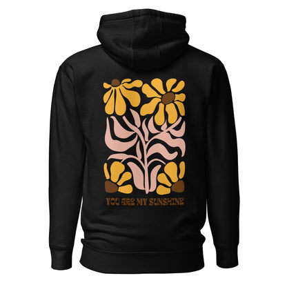 You Are My Sunshine Hoodie, Kapuzenpullover, Floraler Natur Hoodie - YogaStylz