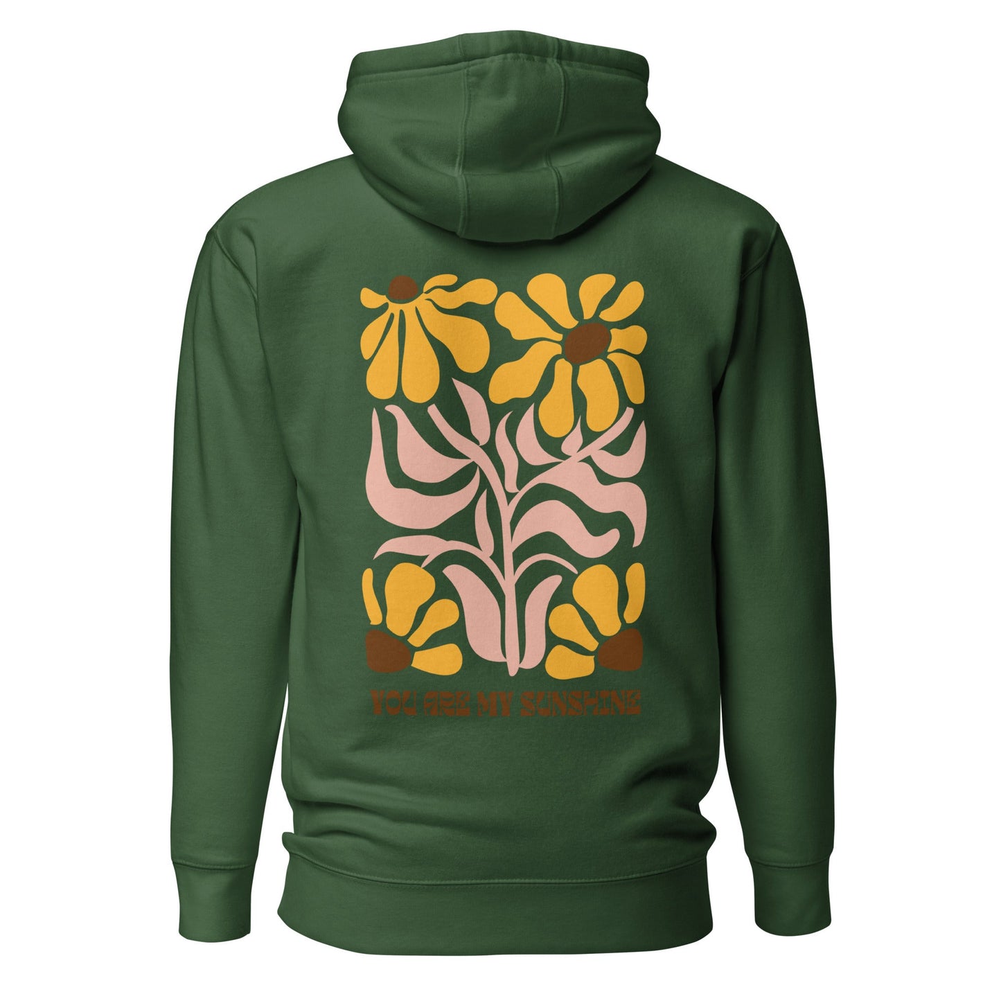 You Are My Sunshine Hoodie, Kapuzenpullover, Floraler Natur Hoodie - YogaStylz